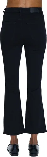 Vista 2 de Pistola Denim Lennon - Jeans recortados de tiro alto para mujer