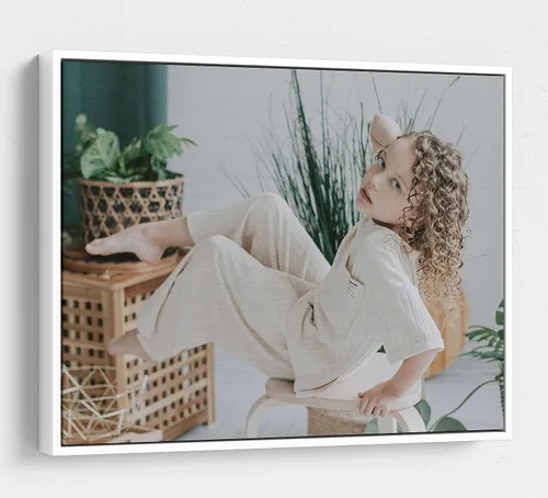 Vista 14 de Lienzo impreso con tus fotos, lienzo personalizado, arte de pared para boda, bebé, perro, familia, decoración del hogar, regalos personalizados
