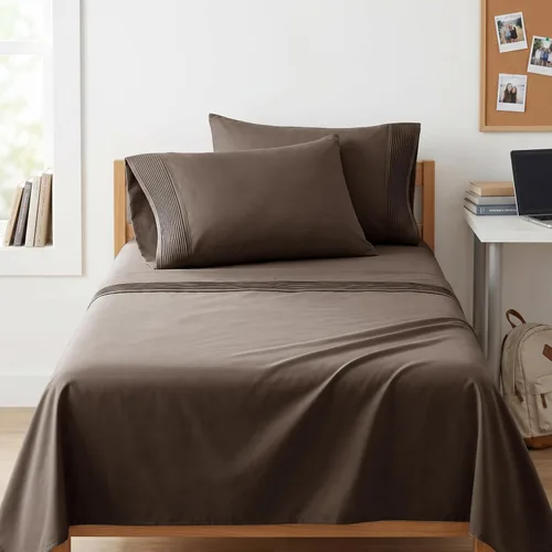 Vista 43 de Southshore Fine Linens®, juego de ropa de cama con bolsillo profundo, Microfibra, Negro, gemelo
