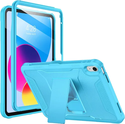 Vista 32 de Funda Soke para iPad (A16) de 11ª generación de 11 pulgadas 2025, iPad de 10ª generación de 10.9 pulgadas 2022, con protector de pantalla