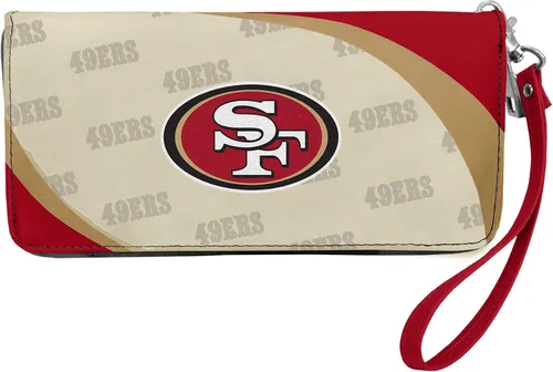 Vista 22 de Cartera organizadora NFL de cierre curvo, negro Pittsburgh Steelers