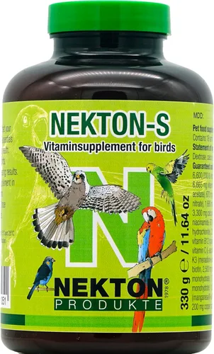 Vista 5 de Nekton -S Multi-Vitamina para Aves, 35gm, (1.23 onzas)