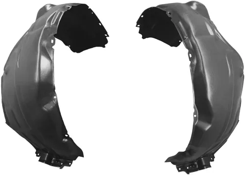 Vista 2 de Parts N Go Juego de protectores de guardabarros con clips para Camry 2012-2014 lado del conductor y del pasajero izquierdo derecho TO1248160