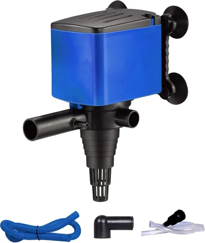 Vista 7 de Bomba sumergible Powerhead de 210 GPH - Bomba 3 en 1 para acuario con oxigenación, filtración y ciclismo de agua, elevación máxima de 3.3 pies, 15 W