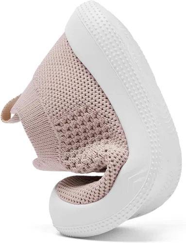 Vista 3 de Engtoy - Zapatos y calcetines para bebé, pantuflas transpirables y antideslizantes con suela de goma suave - Zapatillas de deporte para niños y niñas