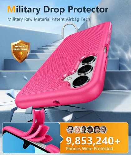 Vista 63 de FNTCASE Funda para iPhone 17 Pro: Fundas delgadas translúcidas de color azul claro compatibles con MagSafe, protección completa de la cámara