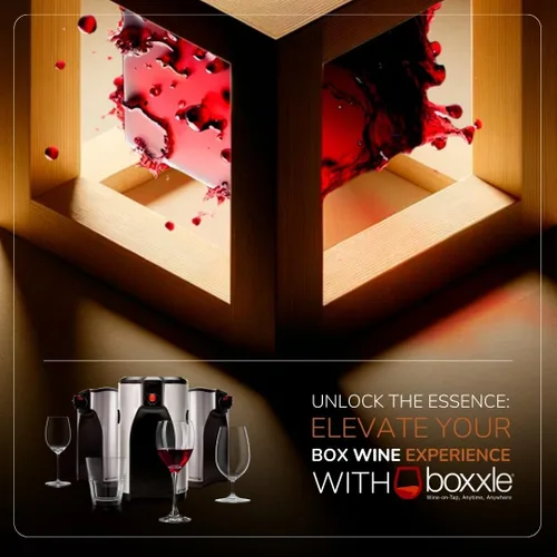 Vista 9 de Boxxle Box - Dispensador de vino de acero inoxidable de 3 litros, elegante, eficiente, sostenible, mantiene el vino fresco durante 6 semanas