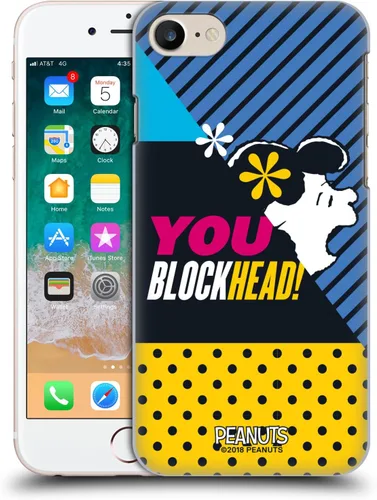 Vista 106 de Carcasa rígida para iPhone 7 y iPhone 8, diseño de cacahuetes Halfs y risas