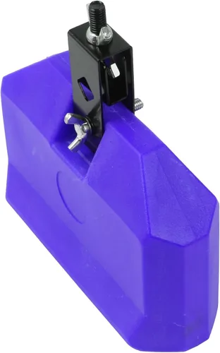 Vista 3 de Yibuy Bloque plástico azul del atasco de la percusión del bloque de los instrumentos de la percusión