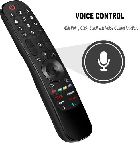 Vista 2 de Control remoto de voz mágica de repuesto AN-MR21GC para LG UP8770 UP8000 UP8070 Series 4K Smart TV 43UP8000PUA 50UP8000PUA 55UP8000PUA 70UP8070PUA