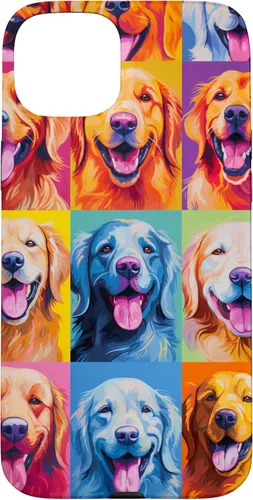 Vista 9 de Carcasa para iPhone 16 Golden Retriever Dog Owner