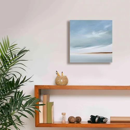 Vista 8 de Epic Graffiti 'Journey II' de Rick Fleury, lienzo de arte de pared Giclée, 12 x 12 pulgadas