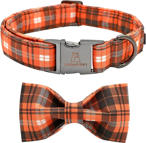 Vista 41 de Lionheart glory Collar de perro con bandera estadounidense, collar de lazo para perro del 4 de julio, resistente y ajustable, patriótico