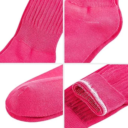 Vista 2 de American Trends Calcetines de invierno hasta la rodilla para mujer, calcetines suaves extra largos para botas