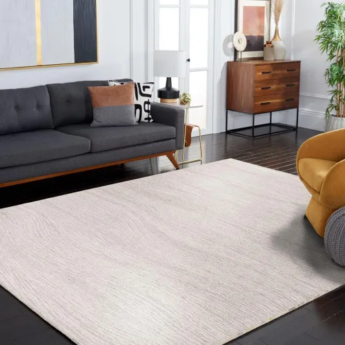 Vista 33 de SAFAVIEH Metro Collection - Alfombra decorativa de 2 x 3 pies, azul y marfil, diseño transicional, ideal para áreas de alto tráfico en pasillo, baño
