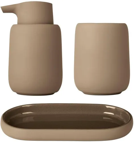 Vista 8 de blomus SONO - Juego de accesorios de baño, color negro