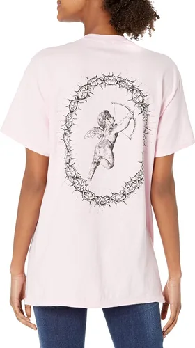 Vista 2 de Camila Cabello Camiseta Cupido Rosa Mujer