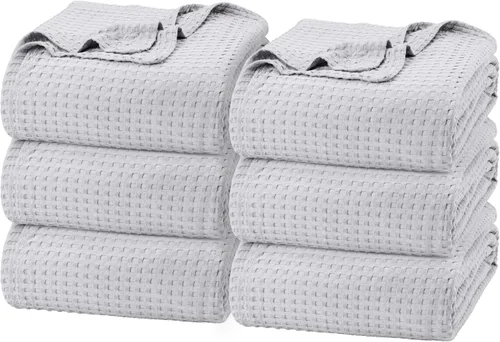 Vista 88 de Utopia Bedding Manta de gofre 100% algodón, tamaño individual, color negro, 90 x 72 pulgadas