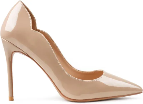Vista 12 de COLETER Zapatos de vestir con punta puntiaguda de 4 pulgadas para mujer 02 negro