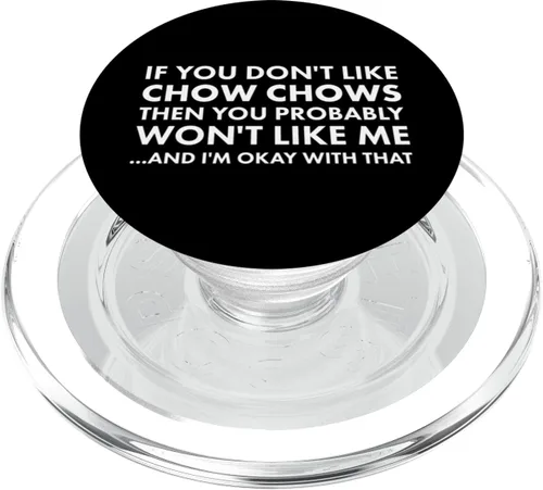 Vista 7 de Perro si no te gusta Chow Chow PopSockets Standard PopGrip