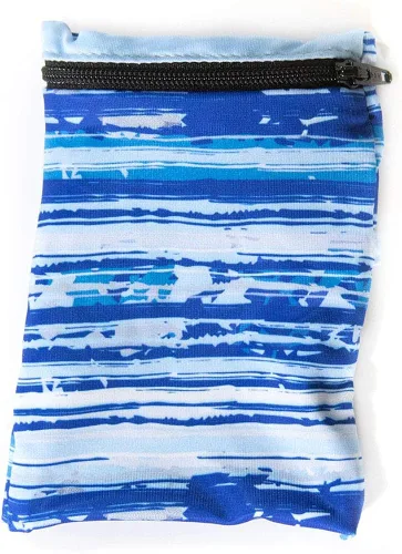 Vista 4 de Sprigs Banjees 2 Pocket Wrist WalletWrist BandWrist Pocket for Travel, Walking, & Running. Wallet Pouch That Holds Cash, Card, ID's, and More