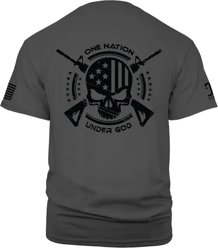 Vista 3 de Playera militar One Nation Under God