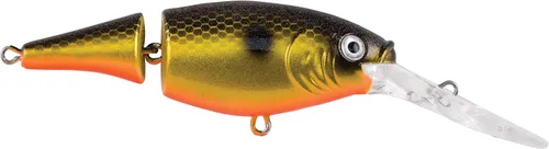 Vista 28 de Berkley Flicker Shad Jointed Fishing Hard Bait Negro plateado