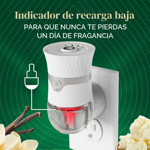 Vista 9 de Air Wick Aceites perfumados 0+4 Recarga de vainilla dulce y manteca de karité