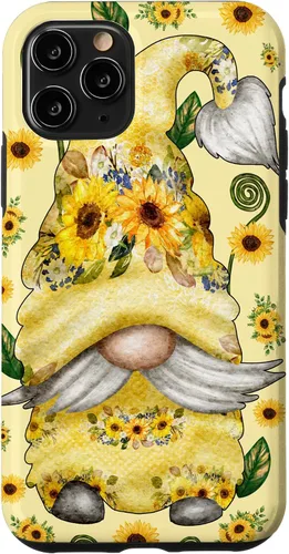 Vista 29 de Unique Sunflower Gnome for Spring and Summer Cute Pattern Case for iPhone 17