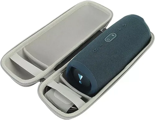 Vista 7 de Estuche de viaje duro, bolsa de almacenamiento impermeable y a prueba de golpes para JBL Charge 5