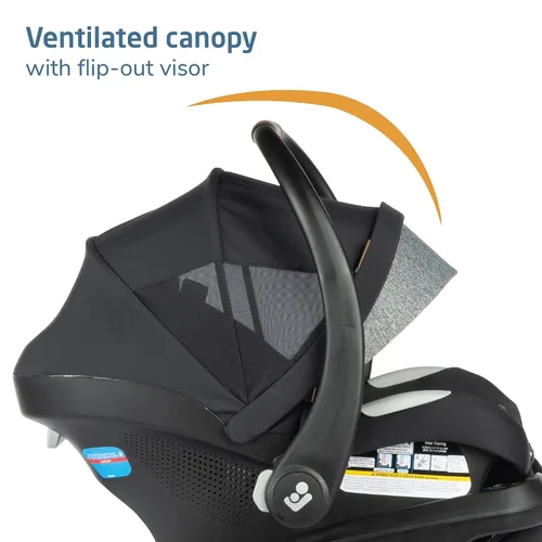 Vista 7 de Maxi-Cosi Tayla™ Max Sistema de Viaje, Cochecito de Bebé y Asiento de Coche Combo, Cochecito con Asiento de Coche Combo, Onyx Wonder