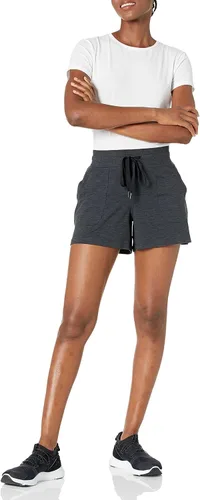 Vista 3 de Tienda Essentials Women's Brushed Tech Stretch Short (Available in Plus Size)