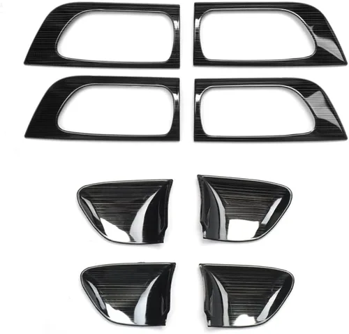 Vista 6 de Panel de manija de puerta de acero inoxidable para Toyota Land Cruiser Prado 120 2003-2009 2008 2007 2006 2005 2004 LC120 Accesorios de decoración