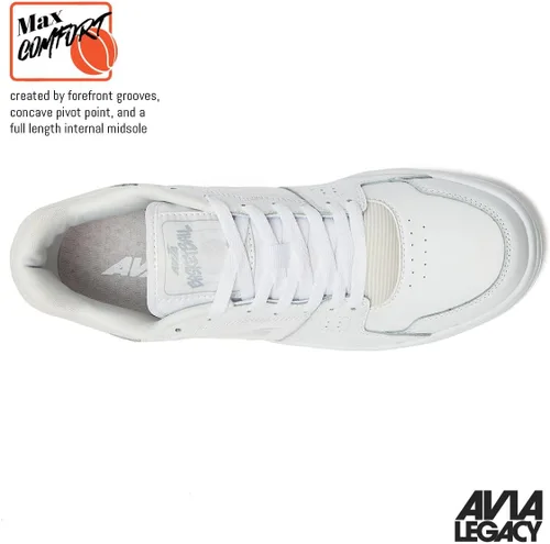 Vista 4 de Avia 816 - Tenis de baloncesto para hombre, tenis retro para interiores o exteriores, calle o cancha, tallas 7 a 16