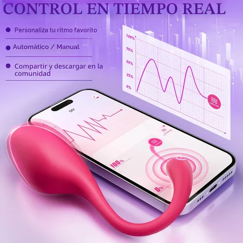 Vista 4 de Juguetes sexuales vibrador para mujeres y hombres - Vibradores de braga con 9 vibraciones, estimulador de punto G y clítoris, tapón anal, ECRVOM