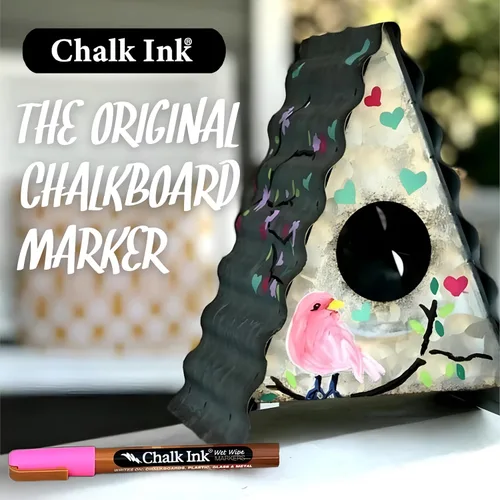 Vista 7 de Chalk Ink Marcadores de tiza líquida - Marcadores profesionales de pizarra