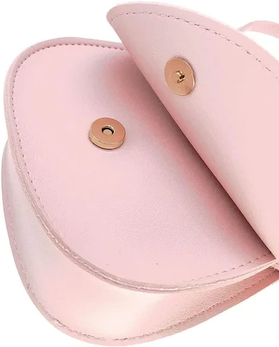 Vista 4 de Mini bolso cruzado de hombro para niñas pequeñas con lindo lazo de oreja de ratón