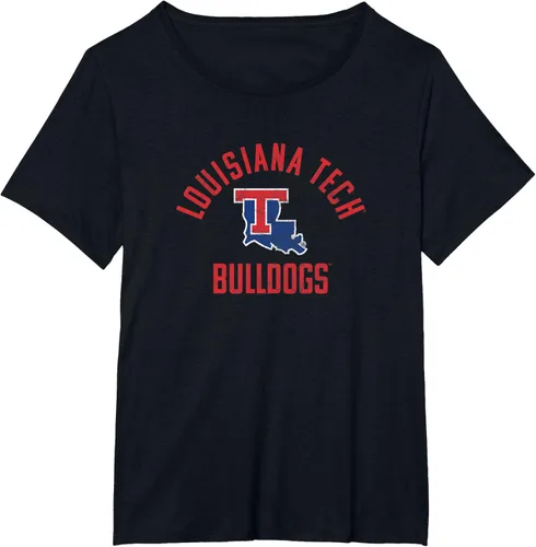 Vista 19 de Louisiana Tech Bulldogs - Camiseta grande, Negro