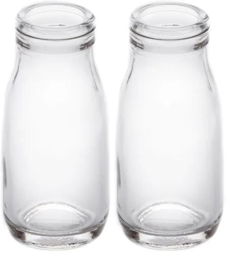 Vista 2 de American Metalcraft GMB3 Botella de leche de vidrio, 3 oz.