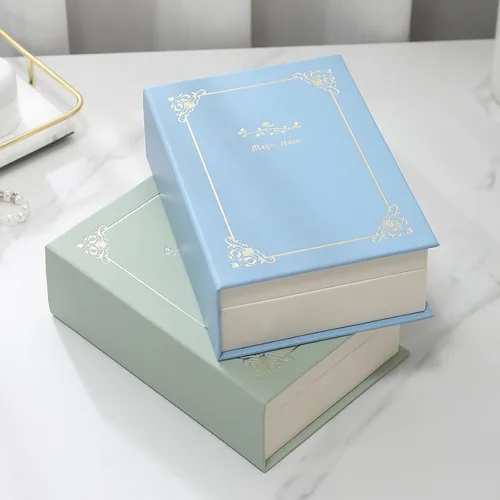 Vista 7 de CASEGRACE Joyero organizador de piel sintética con diseño de libro mágico para aretes, pulseras, collares, anillos, almacenamiento para mujeres