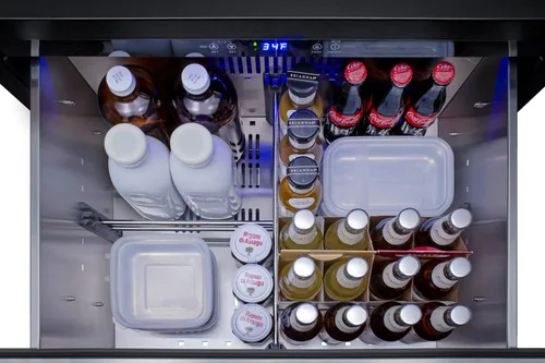 Vista 5 de Summit SPR275OS2DADA - Refrigerador al aire libre con dos cajones de acero