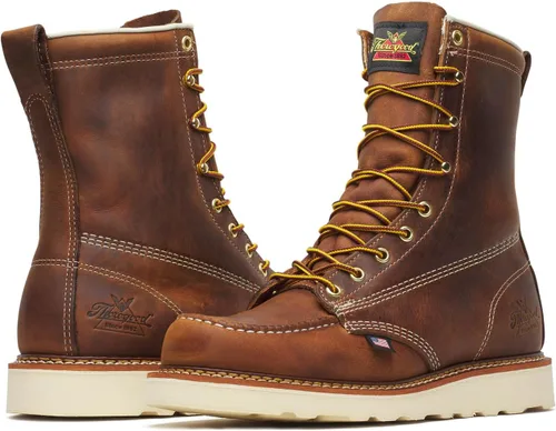 Vista 9 de Thorogood - Botas de trabajo con suela MAXwear y protección Moc Toe en la punta