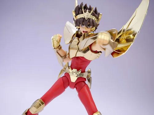 Vista 5 de Bandai Saint Cloth Myth EX Pegasus Seiya (recién nacido santo paño) ~ Edición limitada dorada ~