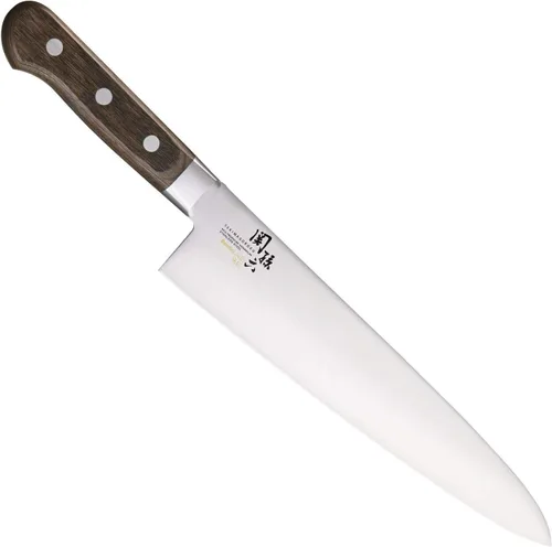 Vista 10 de Kai Kai institutions Magoroku - Cuchillo de cocina Santoku pequeño a la base, 5.709 in Fuji AB-5439
