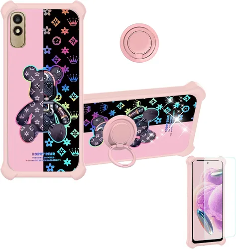 Vista 107 de jioeuinly Funda para Tecno Spark Go 2025 Compatible con Tecno Spark Go 1 / GO 1S / Pop 9 4G Funda de Teléfono Cubierta