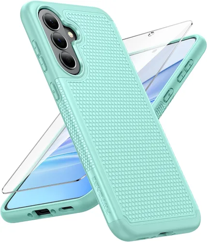 Vista 175 de FNTCASE Funda para Motorola Moto G-Power-5G-2024: funda protectora de doble capa resistente para teléfono celular a prueba de golpes con parte