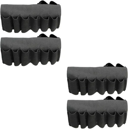 Vista 10 de Magik 2-4 PC Escopeta Buttstock Shell Holder Hunter Especialidades Butt Stock Cartucho