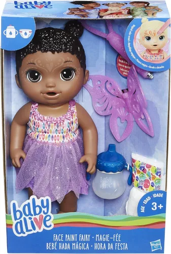 Vista 2 de Juego para pintar la cara Baby Alive, Africano americano