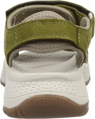 Vista 3 de KEEN Astoria West - Sandalias de cuña con correa en T para mujer