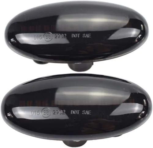 Vista 9 de Para-Mazda 2 para Mazda 3 5 6 BT-50 MPV 2 piezas LED dinámica señal de giro lateral luz intermitente secuencial luz intermitente (amarillo)